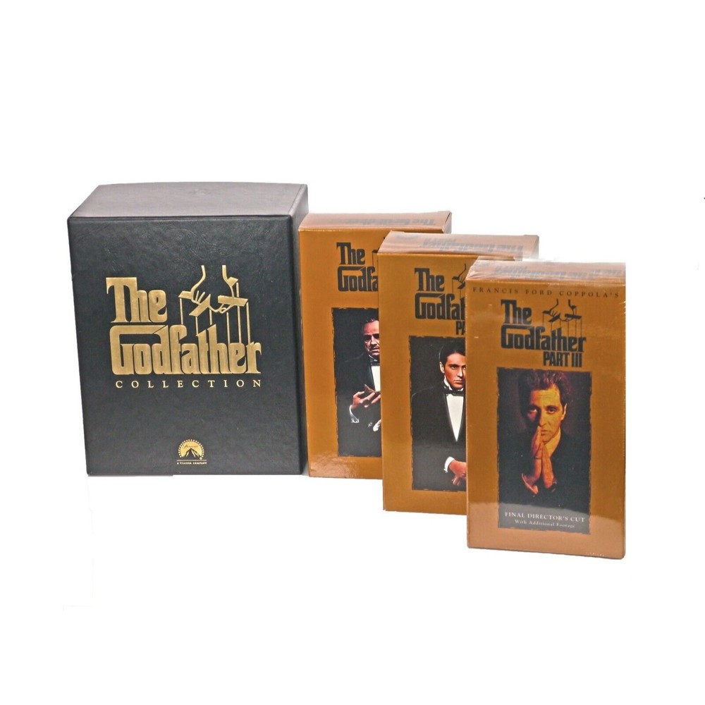 The Godfather Collection (VHS, 1992, 6-Tape Set)